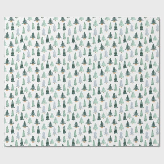 Wrapping Paper - Christmas Pattern Geschenkpapier (Flach)