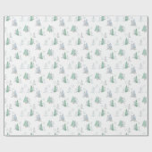 Wrapping Paper - Christmas Pattern Geschenkpapier (Flach)