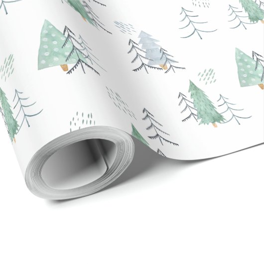 Wrapping Paper - Christmas Pattern Geschenkpapier (Rolleneckpunkt)