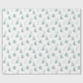 Wrapping Paper - Christmas Pattern Geschenkpapier (Flach)