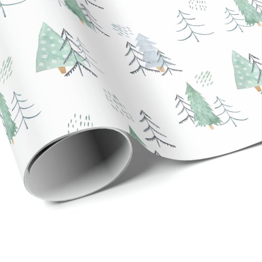 Wrapping Paper - Christmas Pattern Geschenkpapier (Rolleneckpunkt)