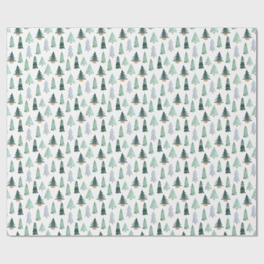 Wrapping Paper - Christmas Pattern Geschenkpapier (Flach)