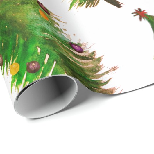 Wrapping Paper Christmas Tree Geschenkpapier (Rolleneckpunkt)