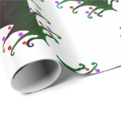 Wrapping Paper Christmas Trees Geschenkpapier (Rolleneckpunkt)