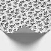 Wrapping Paper - Christmas Trees Pattern Geschenkpapier (Ecke)