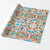 Wrapping Paper "Cosmic Celebration" Geschenkpapier (Ungerollt)