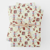 Wrapping Paper Cowboy and Pferd Geschenkpapier Set (Beispiel)