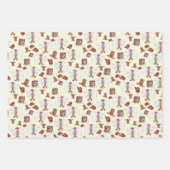 Wrapping Paper Cowboy and Pferd Geschenkpapier Set (Vorderseite)