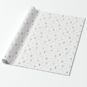 Wrapping Paper - Cute Circus Animals Pattern Geschenkpapier (Ungerollt)