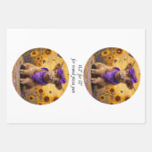 Wrapping Paper Decoupage Highland Cows 11" Geschenkpapier Set (Vorderseite 3)