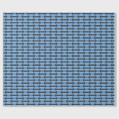 Wrapping Paper der Flagge von Botswana Geschenkpapier (Flach)