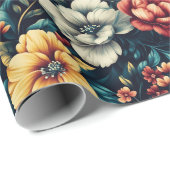 Wrapping Paper der klassischen Rose Blume für alle Geschenkpapier (Rolleneckpunkt)