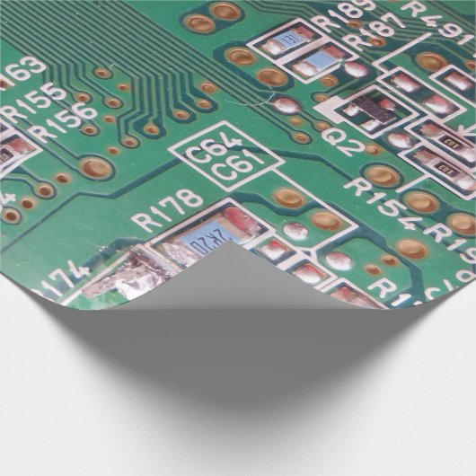 Wrapping Paper der Leiterplatte Geschenkpapier (Ecke)