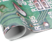 Wrapping Paper der Leiterplatte Geschenkpapier (Rolleneckpunkt)