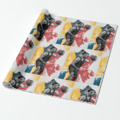 Wrapping Paper der männlichen Basketball-Fitness Geschenkpapier (Ungerollt)