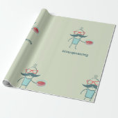 Wrapping Paper des Bioengineering Scientists Geschenkpapier (Ungerollt)