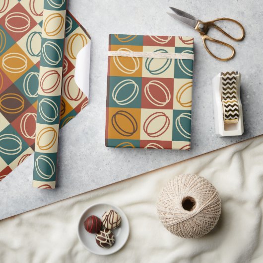 Wrapping Paper des mittleren Jahrhunderts Geschenkpapier (Kunsthandwerk)