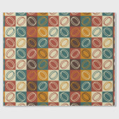 Wrapping Paper des mittleren Jahrhunderts Geschenkpapier (Flach)