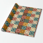Wrapping Paper des mittleren Jahrhunderts Geschenkpapier (Ungerollt)