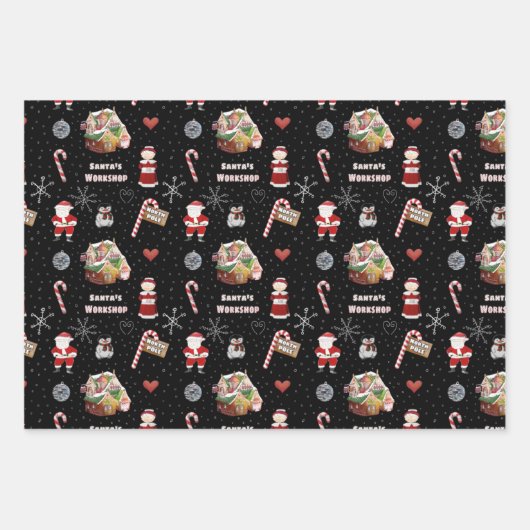 Wrapping Paper des Weihnachtswerkstätten Geschenkpapier Set (Vorderseite 3)