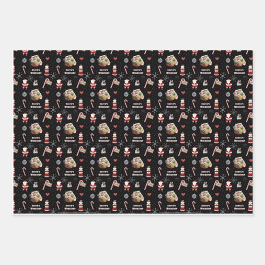 Wrapping Paper des Weihnachtswerkstätten Geschenkpapier Set (Vorderseite 2)