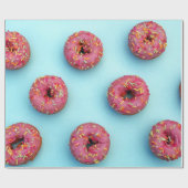 Wrapping Paper Donuts Donuts Donuts Geschenkpapier (Flach)
