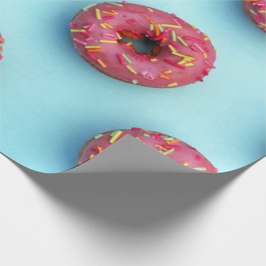 Wrapping Paper Donuts Donuts Donuts Geschenkpapier (Ecke)