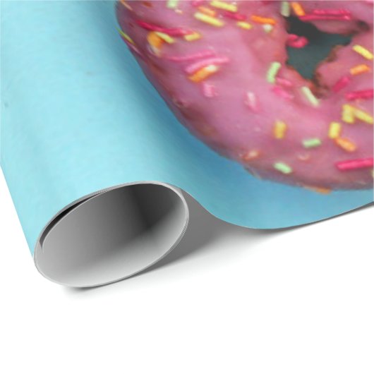 Wrapping Paper Donuts Donuts Donuts Geschenkpapier (Rolleneckpunkt)