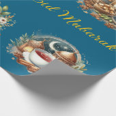 Wrapping Paper-Eid Mubarak Wrapping Paper Geschenkpapier (Ecke)