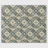 Wrapping Paper-Eid Mubarak Wrapping Paper Geschenkpapier (Flach)