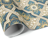 Wrapping Paper-Eid Mubarak Wrapping Paper Geschenkpapier (Rolleneckpunkt)