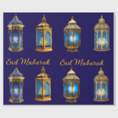 Wrapping Paper-Eid Mubarak Wrapping Paper Geschenkpapier (Flach)