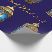 Wrapping Paper-Eid Mubarak Wrapping Paper Geschenkpapier (Ecke)