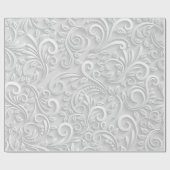 Wrapping Paper "ELEGANT 3D WINTER" Geschenkpapier (Flach)