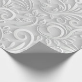 Wrapping Paper "ELEGANT 3D WINTER" Geschenkpapier (Ecke)