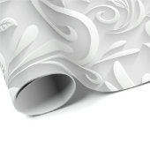 Wrapping Paper "ELEGANT 3D WINTER" Geschenkpapier (Rolleneckpunkt)