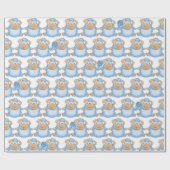 Wrapping Paper - Es ist ein Junge Geschenkpapier (Flach)