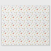 Wrapping Paper - Farm Life Animals & Elements. Geschenkpapier (Flach)
