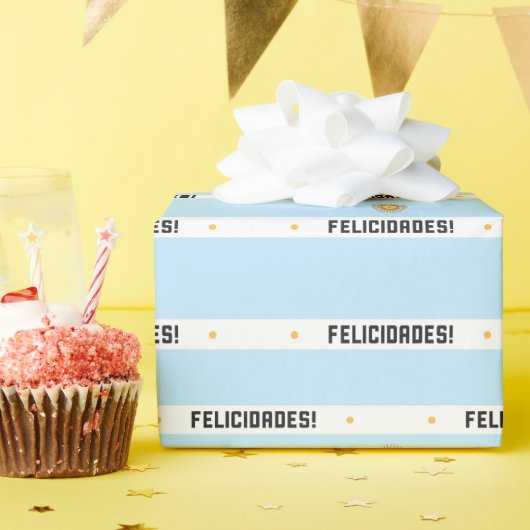Wrapping Paper Felicidades! Geschenkpapier (Geburtstagsparty)