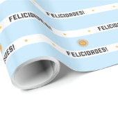 Wrapping Paper Felicidades! Geschenkpapier (Rolleneckpunkt)