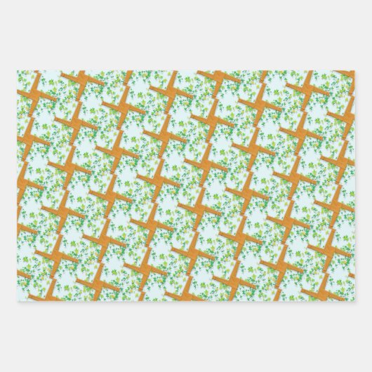 Wrapping Paper (Flachblatt) für saisonales Set Set Geschenkpapier Set (Vorderseite 2)