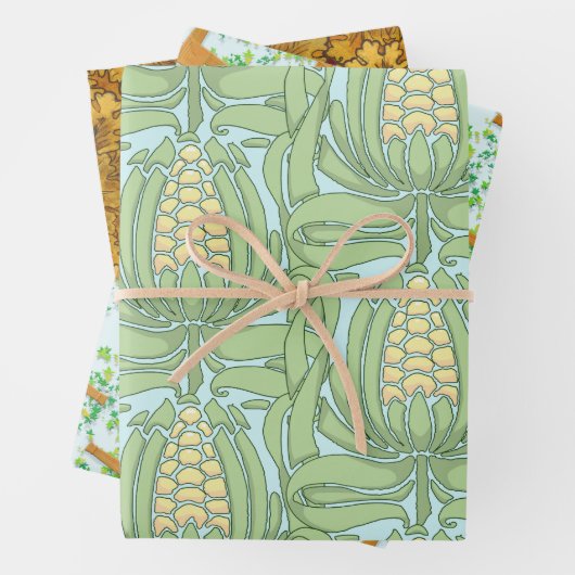 Wrapping Paper (Flachblatt) für saisonales Set Set Geschenkpapier Set (Beispiel)