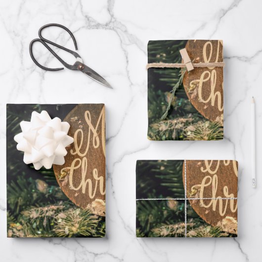 Wrapping Paper Flat Sheet Geschenkpapier Set (Vorderseite)