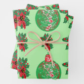 Wrapping Paper Flat Sheet Set 3: Christmas Geschenkpapier Set (Beispiel)