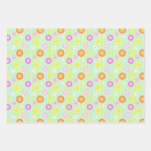 Wrapping Paper Flat Sheet Set 3 Geschenkpapier Set (Vorderseite)
