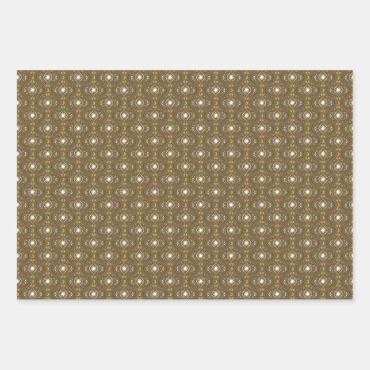 Wrapping Paper Flat Sheet Set 3 Geschenkpapier Set (Vorderseite 3)