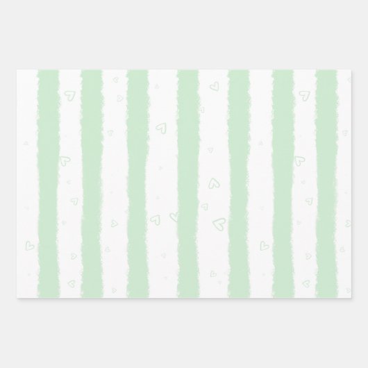 Wrapping Paper Flat Sheet Set 3 Summer Vibes Geschenkpapier Set (Vorderseite 2)