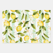 Wrapping Paper Flat Sheet Set 3 Summer Vibes Geschenkpapier Set (Vorderseite)