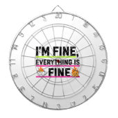 Wrapping Paper Flat Sheet Set of 3 Dartscheibe (vorne)