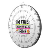 Wrapping Paper Flat Sheet Set of 3 Dartscheibe (Vorderseite rechts)